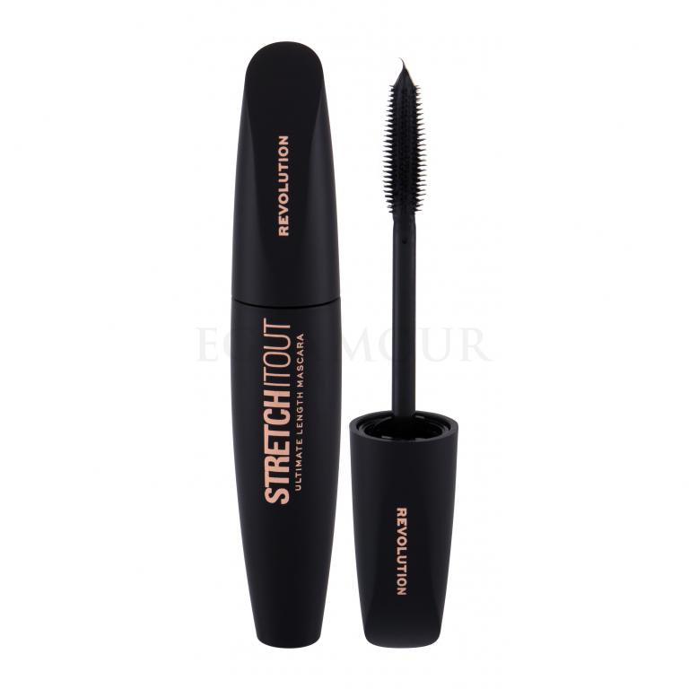 Makeup Revolution London Stretch It Out Tusz do rzęs dla kobiet 8 g Odcień Black