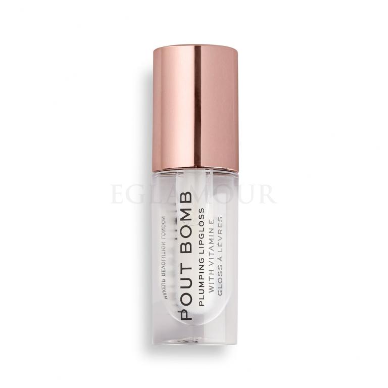 Makeup Revolution London Pout Bomb Błyszczyk do ust dla kobiet 4,6 ml Odcień Glaze