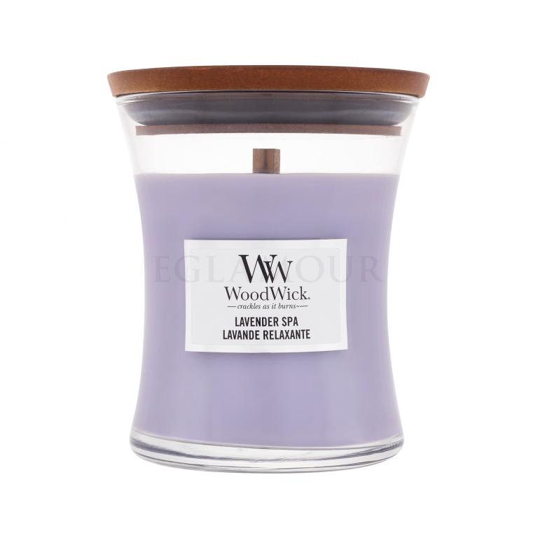 WoodWick Lavender Spa Świeczka zapachowa 275 g