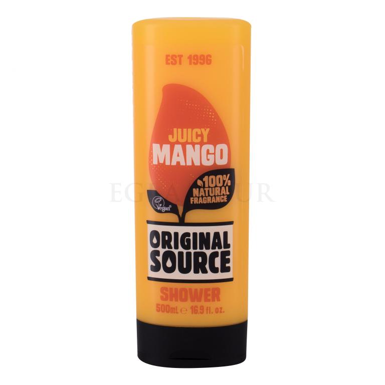 Original Source Shower Juicy Mango Żel pod prysznic dla kobiet 500 ml