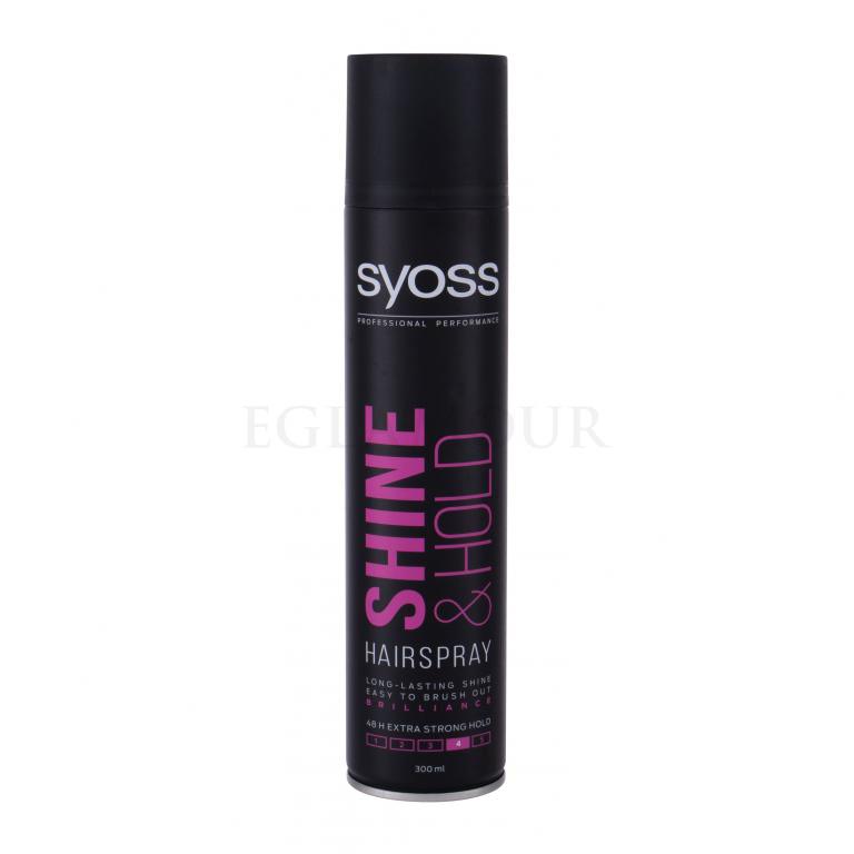 Syoss Shine &amp; Hold Lakier do włosów dla kobiet 300 ml