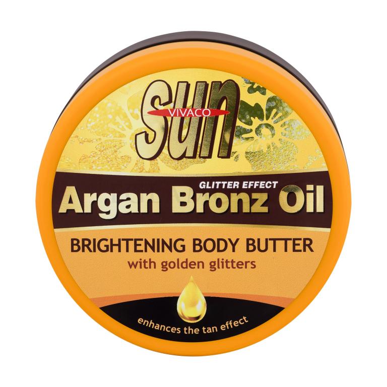 Vivaco Sun Argan Bronz Oil Brightening Body Butter Preparaty po opalaniu 200 ml