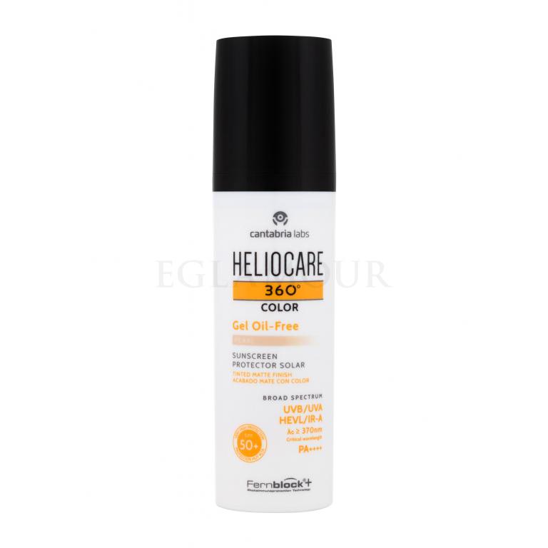 Heliocare 360° SPF50+ Preparat do opalania twarzy dla kobiet 50 ml Odcień Pearl