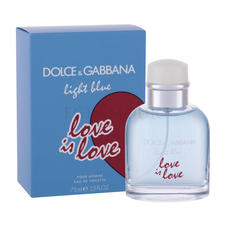 Dolce&amp;Gabbana Light Blue Love Is Love Woda toaletowa dla mężczyzn 75 ml