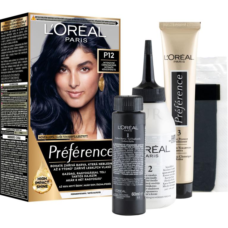 L&#039;Oréal Paris Préférence Farba do włosów dla kobiet 60 ml Odcień P12 Seoul