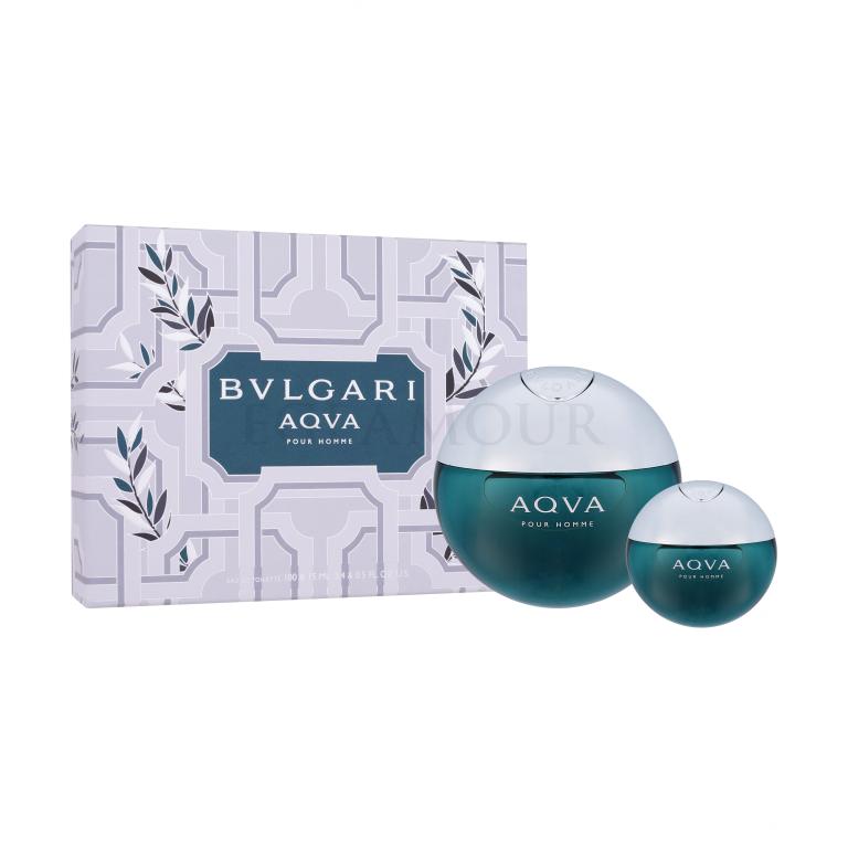 Bvlgari Aqva Pour Homme Zestaw Edt 100ml + 15ml edt