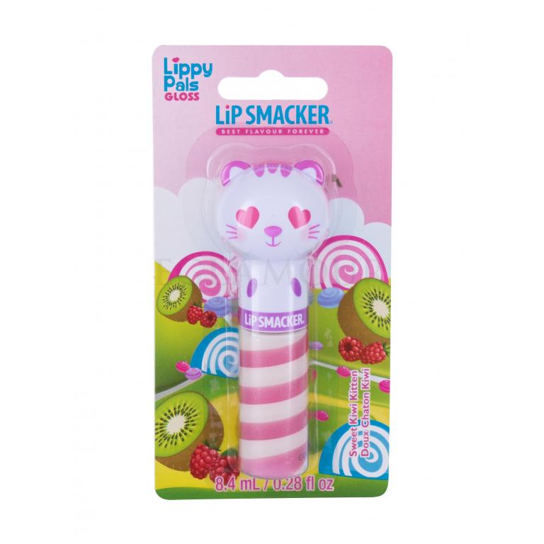 Lip Smacker Lippy Pals Sweet Kiwi Kitten Błyszczyk do ust dla dzieci 8,4 ml