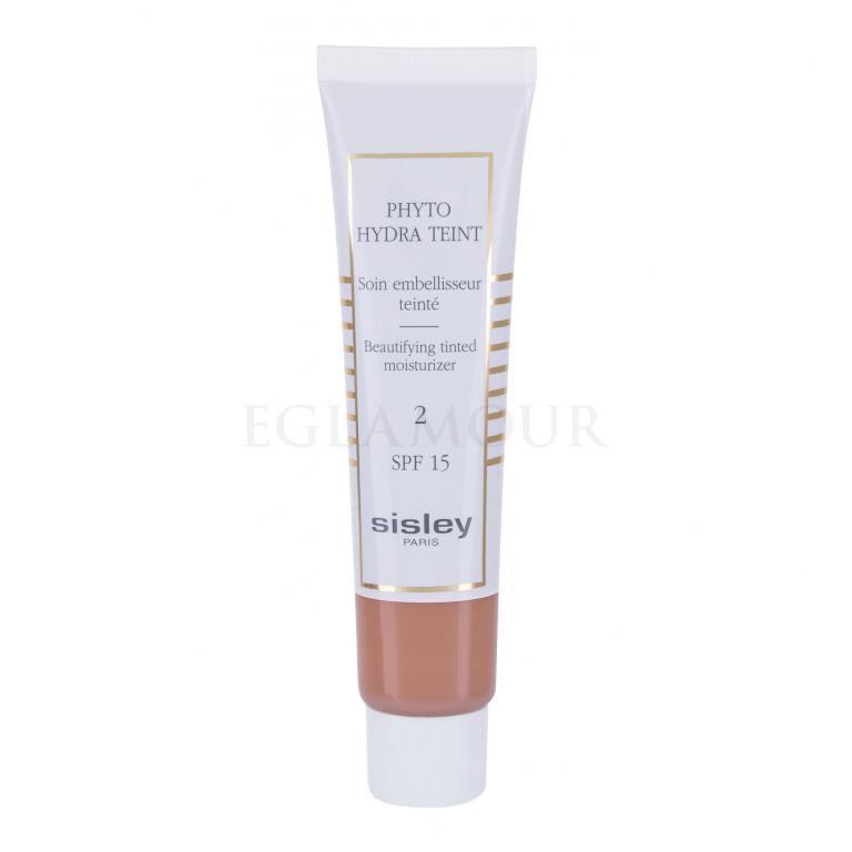 Sisley Phyto Hydra Teint SPF15 Podkład dla kobiet 40 ml Odcień 2 Medium