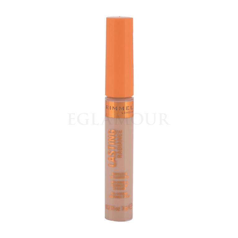 Rimmel London Lasting Radiance Korektor dla kobiet 7 ml Odcień 050 Nude