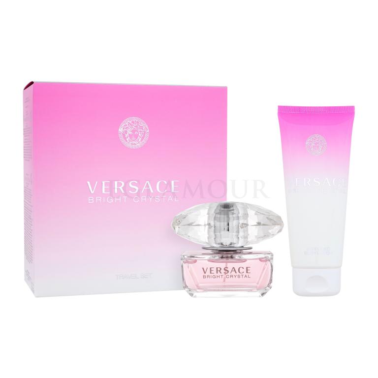 Versace Bright Crystal Zestaw Edt 50ml + 100ml Balsam