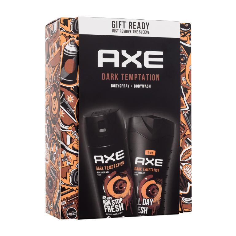 Axe Dark Temptation Zestaw Żel pod prysznic 250 ml + Dezodorant 150 ml