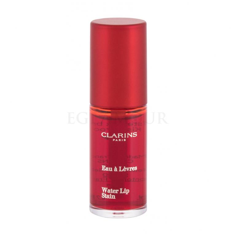 Clarins Water Lip Stain Błyszczyk do ust dla kobiet 7 ml Odcień 03 Red Water