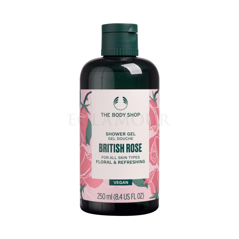 The Body Shop British Rose Żel pod prysznic dla kobiet 250 ml