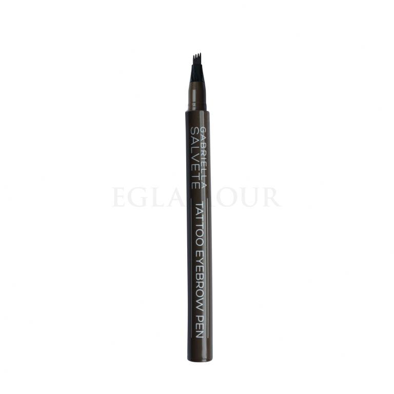 Gabriella Salvete Tattoo Eyebrow Pen Kredka do brwi dla kobiet 0,28 g Odcień 02 Brown