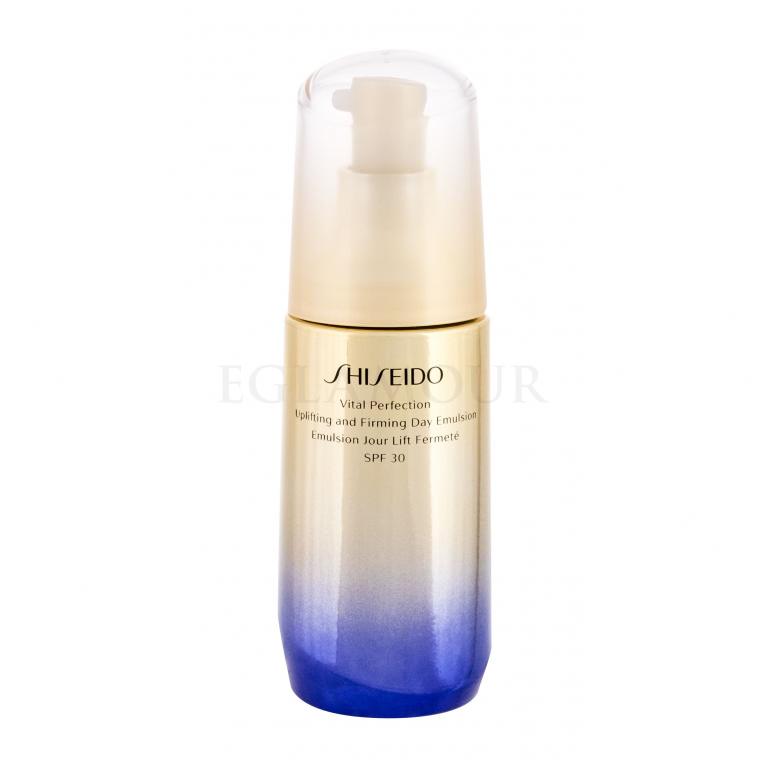 Shiseido Vital Perfection Uplifting And Firming Emulsion SPF30 Serum do twarzy dla kobiet 75 ml tester