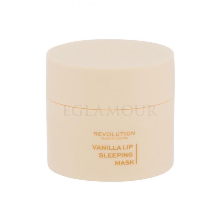 Revolution Skincare Lip Sleeping Mask Vanilla Balsam do ust dla kobiet 10 g