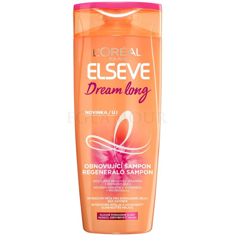 L&#039;Oréal Paris Elseve Dream Long Restoring Shampoo Szampon do włosów dla kobiet 250 ml