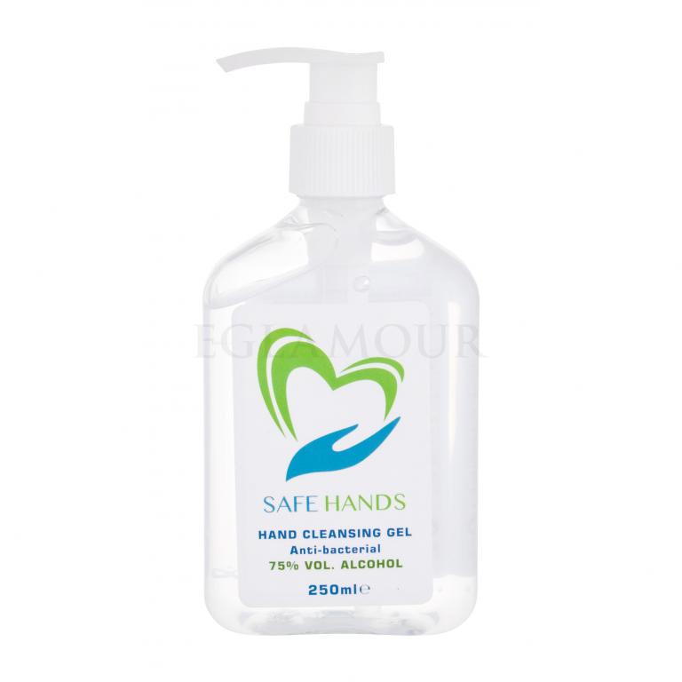 Safe Hands Anti-bacterial Hand Cleansing Gel Antybakteryjne kosmetyki 250 ml