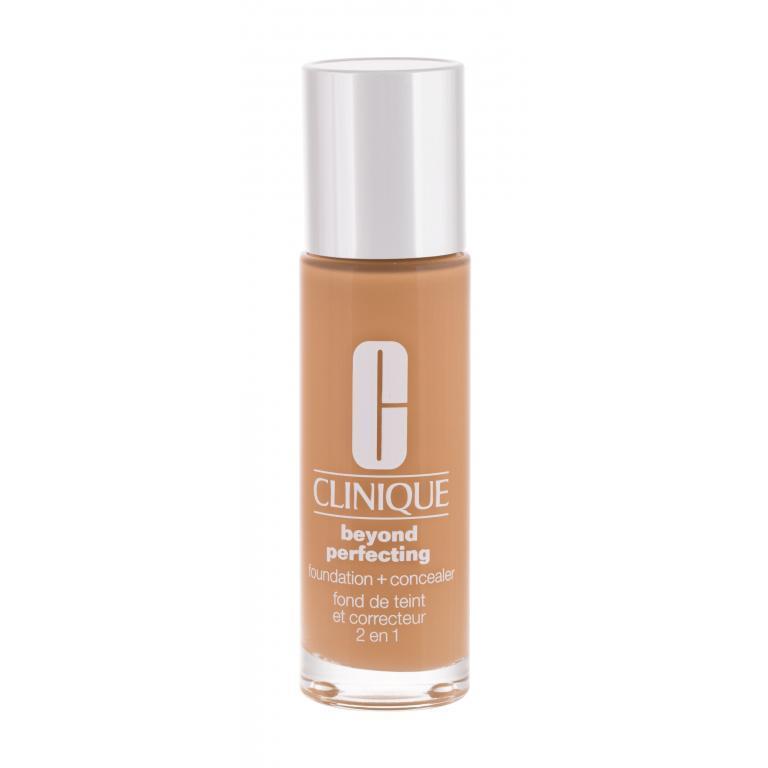 Clinique Beyond Perfecting Foundation + Concealer Podkład dla kobiet 30 ml Odcień 10 Honey Wheat