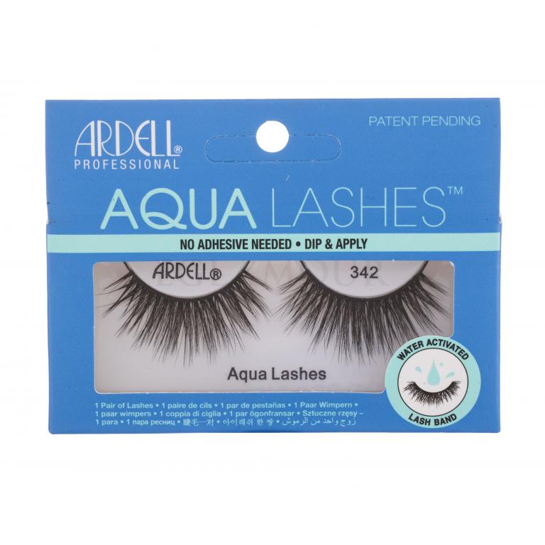 Ardell Aqua Lashes 342 Sztuczne rzęsy dla kobiet 1 szt Odcień Black