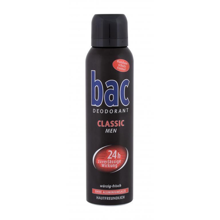 BAC Classic 24h Dezodorant dla mężczyzn 150 ml uszkodzony flakon