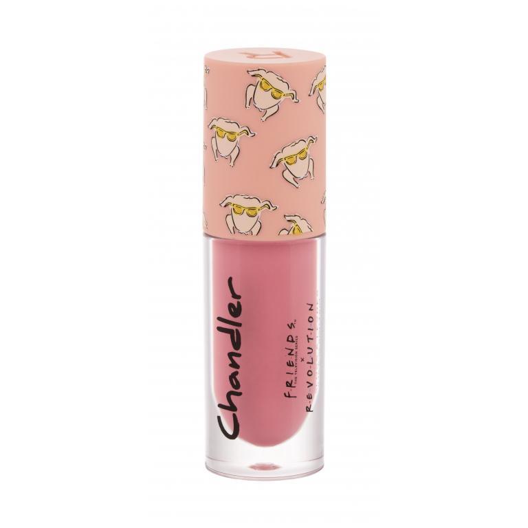 Makeup Revolution London X Friends Błyszczyk do ust dla kobiet 4,6 ml Odcień Chandler