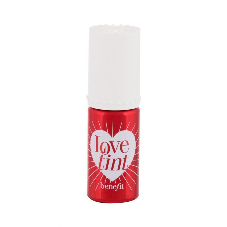 Benefit Lovetint Fiery-Red Tinted Lip &amp; Cheek Stain Pomadka dla kobiet 6 ml