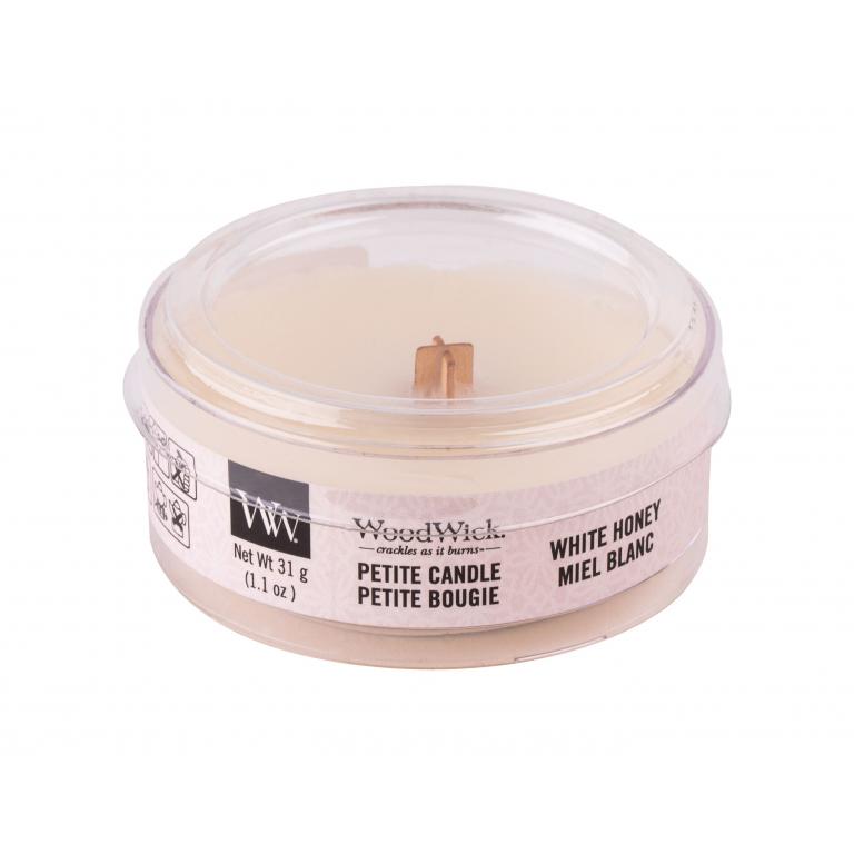 WoodWick White Honey Świeczka zapachowa 31 g