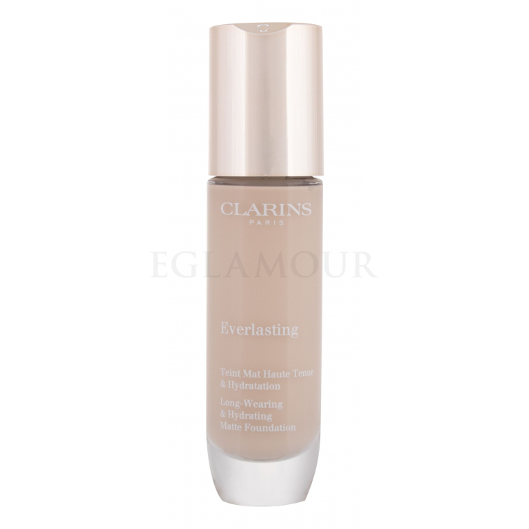 Clarins Everlasting Foundation Podkład dla kobiet 30 ml Odcień 100,3N Shell