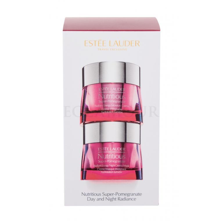 Estée Lauder Nutritious Super-Pomegranate Day &amp; Night Radiance Zestaw Krem na dzień krém Nutritious Super-Pomegranate Radiant Energy Moisture Creme 50 ml + Krem na noc Nutritious Super-Pomegranate Radiant Energy Night Creme 50 ml