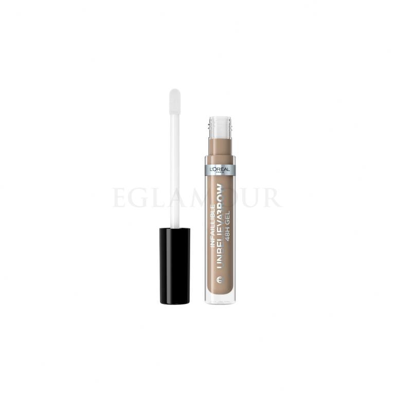 L&#039;Oréal Paris Infaillible Brows Unbelieva Brow 48H Gel Żel i pomada do brwi dla kobiet 3,4 ml Odcień 8.0 Light Cool Blonde