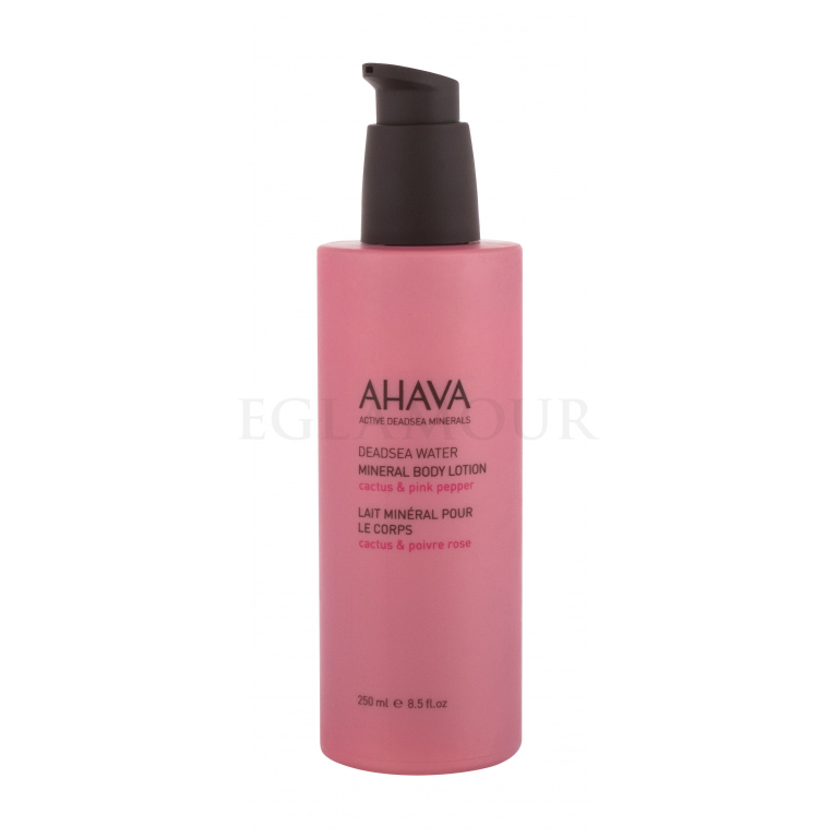 AHAVA Deadsea Water Mineral Body Lotion Cactus &amp; Pink Pepper Mleczko do ciała dla kobiet 250 ml tester