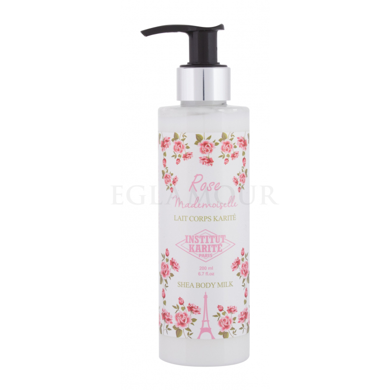 Institut Karité Shea Body Milk Rose Mademoiselle Mleczko do ciała dla kobiet 200 ml