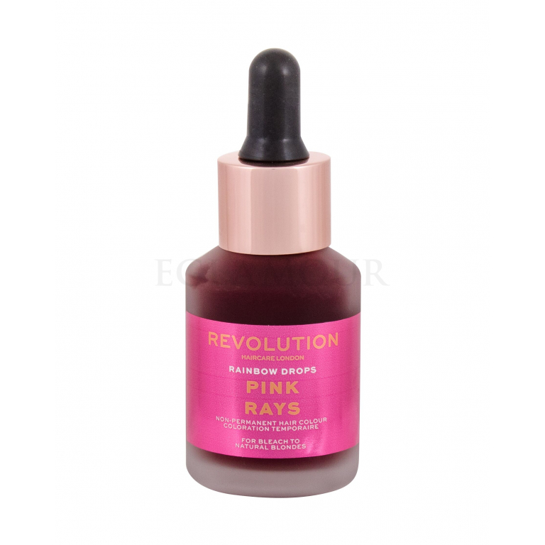 Revolution Haircare London Rainbow Drops Farba do włosów dla kobiet 30 ml Odcień Pink Rays