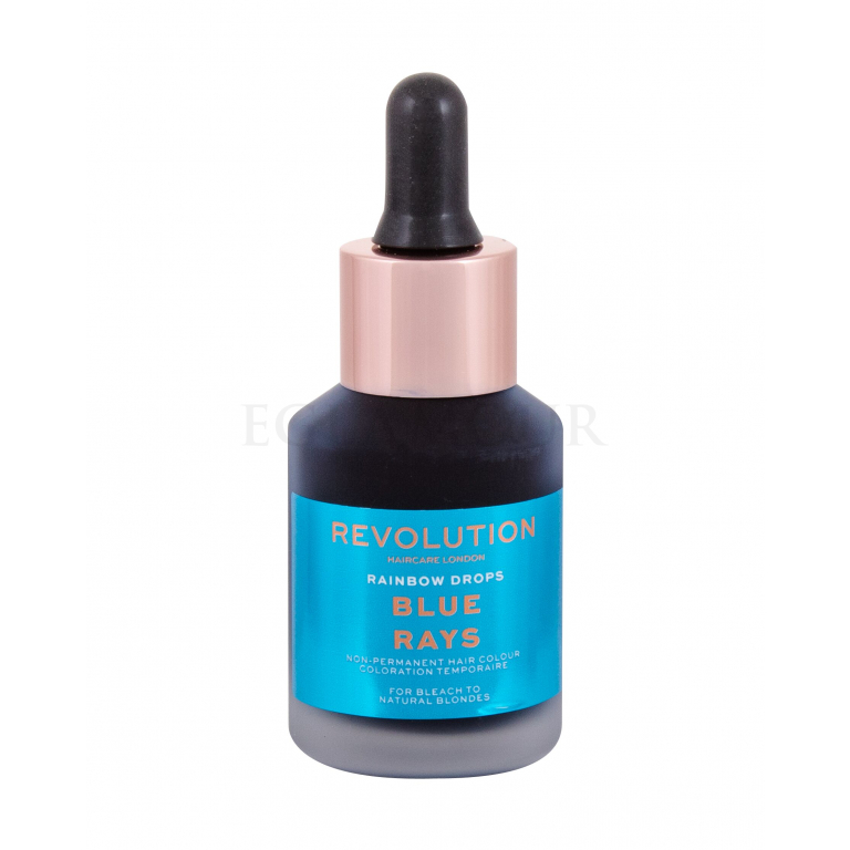 Revolution Haircare London Rainbow Drops Farba do włosów dla kobiet 30 ml Odcień Blue Rays