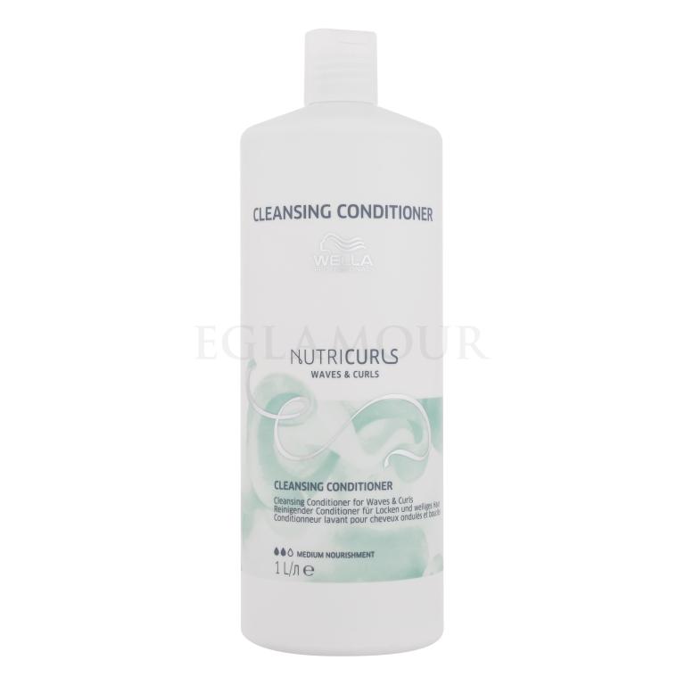 Wella Professionals NutriCurls Cleansing Conditioner Odżywka dla kobiet 1000 ml