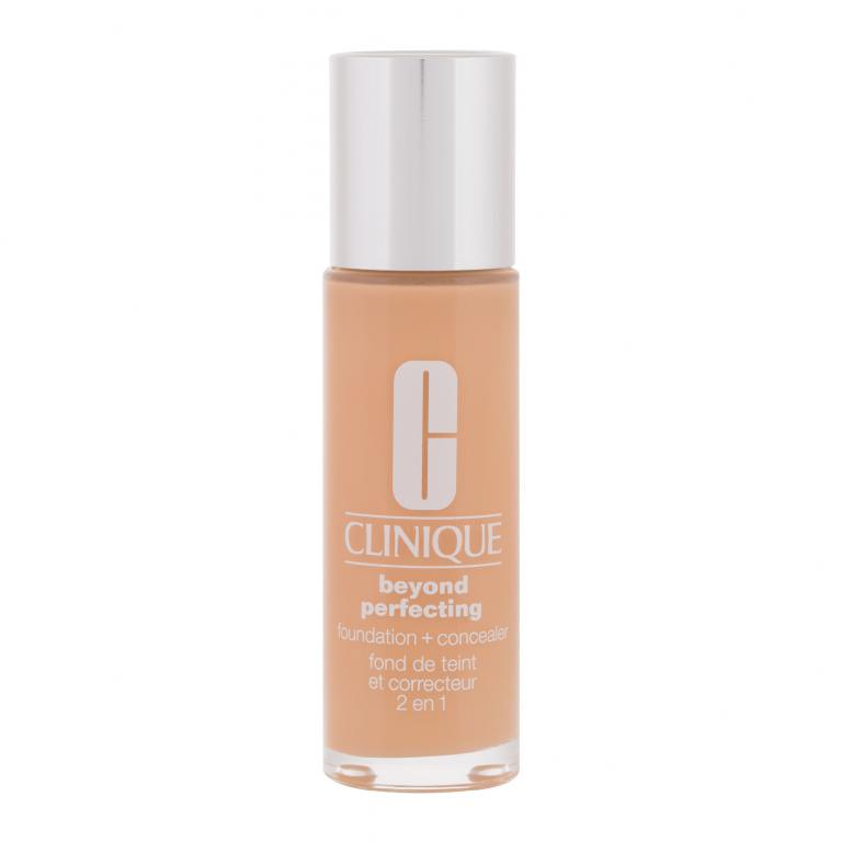 Clinique Beyond Perfecting Foundation + Concealer Podkład dla kobiet 30 ml Odcień 7,5 Tea