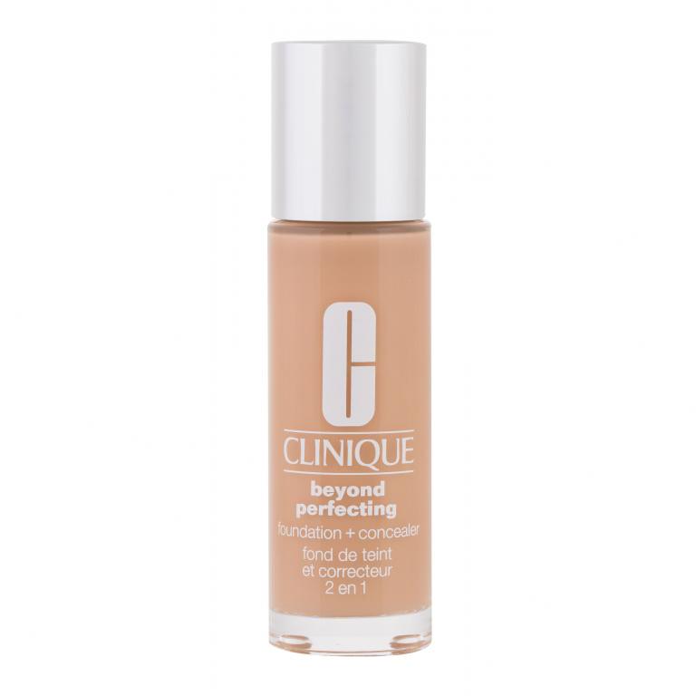 Clinique Beyond Perfecting Foundation + Concealer Podkład dla kobiet 30 ml Odcień CN 40 Cream Chamois