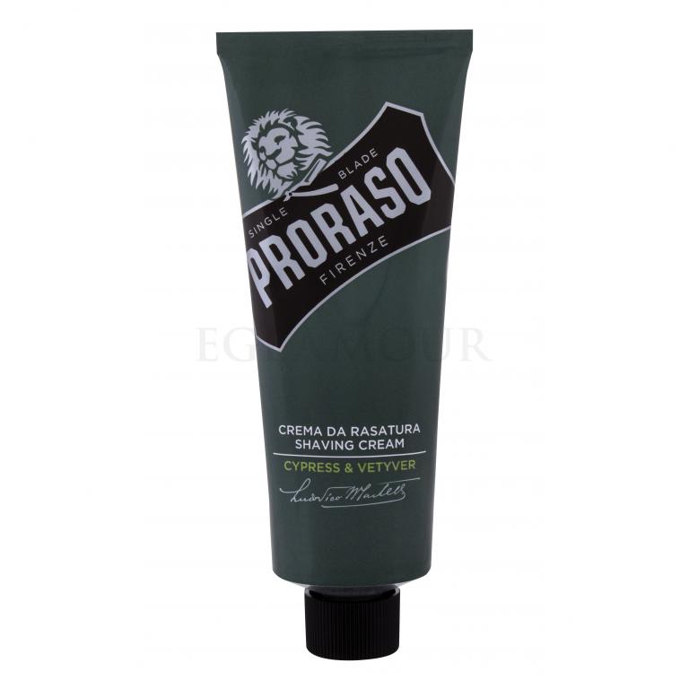 PRORASO Cypress &amp; Vetyver Shaving Cream Krem do golenia dla mężczyzn 100 ml