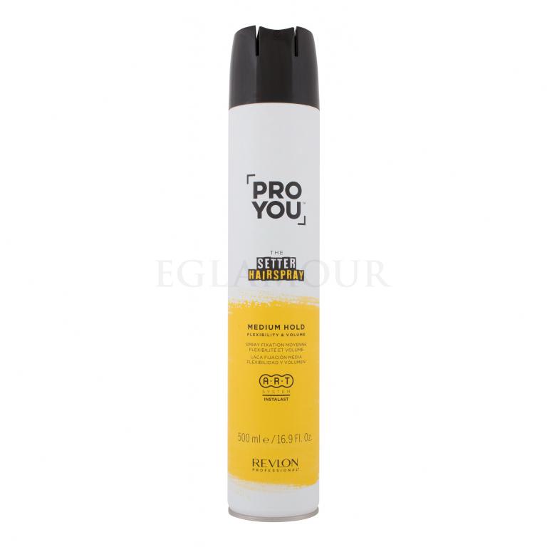 Revlon Professional ProYou The Setter Hairspray Medium Hold Lakier do włosów dla kobiet 500 ml