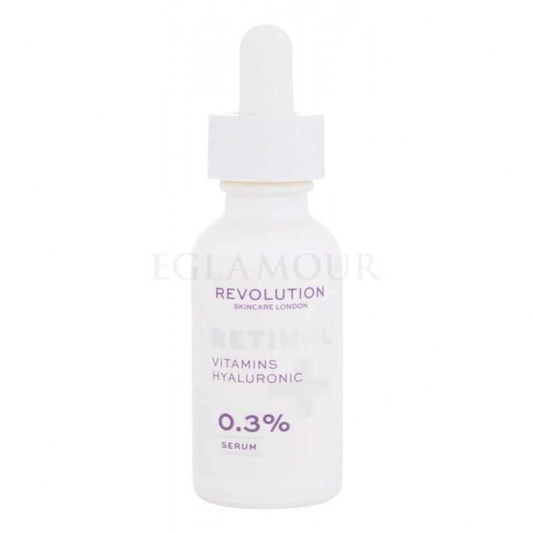 Revolution Skincare Retinol Vitamins Hyaluronic 0,3% Serum do twarzy dla kobiet 30 ml