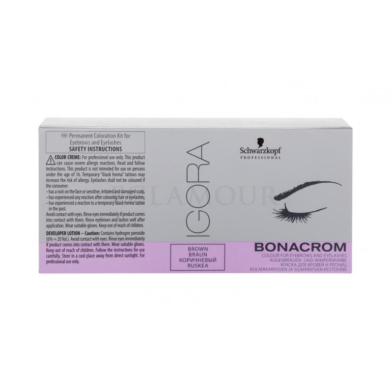 Schwarzkopf Professional Igora Bonacrom Farba do brwi dla kobiet 15 ml Odcień Brown