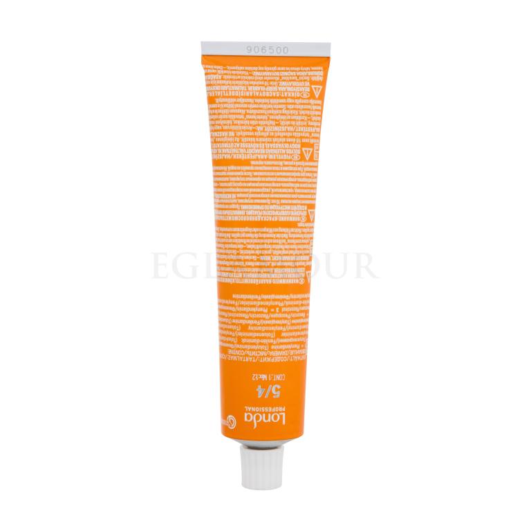 Londa Professional Demi-Permanent Colour Ammonia Free Farba do włosów dla kobiet 60 ml Odcień 5/4