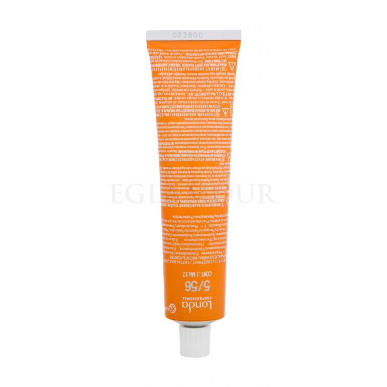 Londa Professional Demi-Permanent Colour Ammonia Free Farba do włosów dla kobiet 60 ml Odcień 5/56