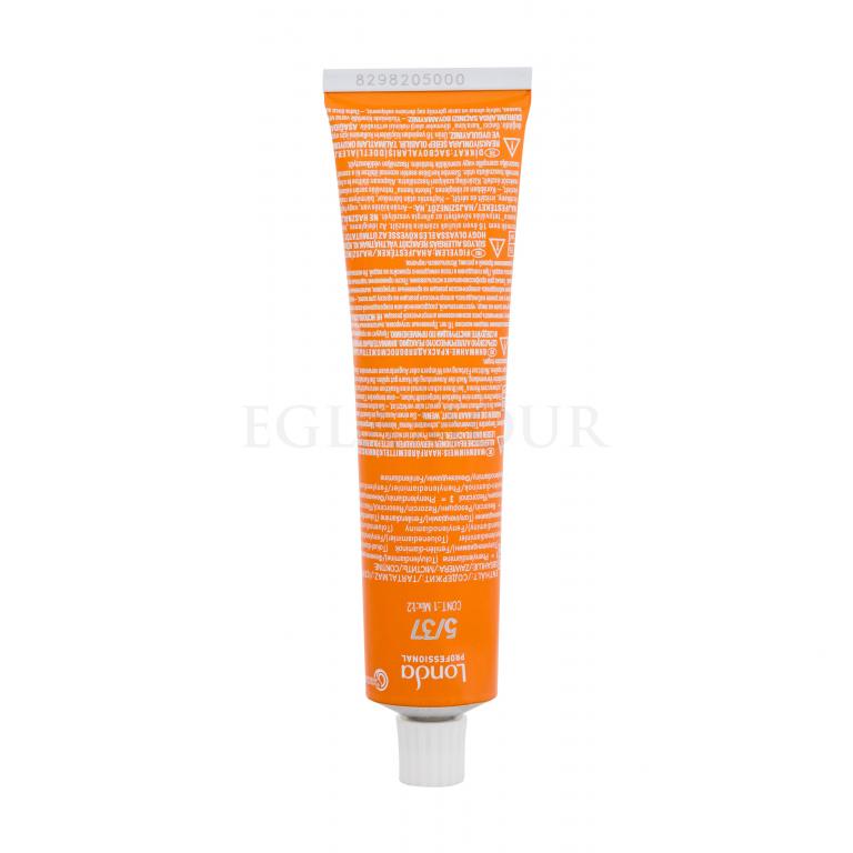 Londa Professional Demi-Permanent Colour Ammonia Free Farba do włosów dla kobiet 60 ml Odcień 5/37