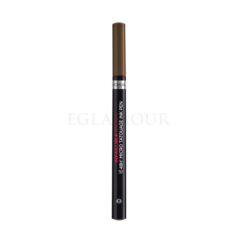 L&#039;Oréal Paris Infaillible Brows 48H Micro Tatouage Ink Pen Kredka do brwi dla kobiet 1 g Odcień 3.0 Brunette