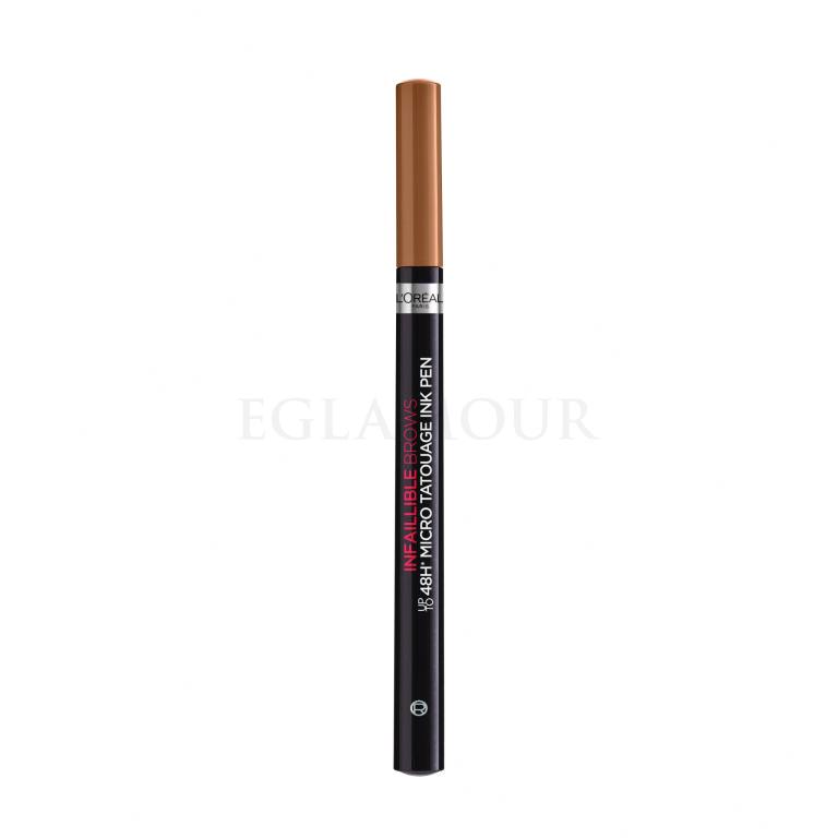 L&#039;Oréal Paris Infaillible Brows 48H Micro Tatouage Ink Pen Kredka do brwi dla kobiet 1 g Odcień 6.32 Auburn