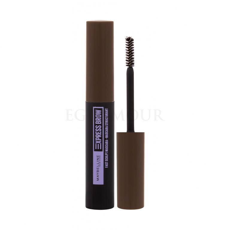 Maybelline Express Brow Fast Sculpt Mascara Tusz do brwi dla kobiet 3,5 ml Odcień 06 Deep Brown