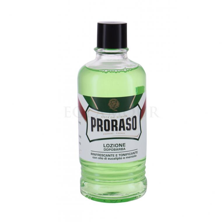 PRORASO Green After Shave Lotion Woda po goleniu dla mężczyzn 400 ml Uszkodzone pudełko