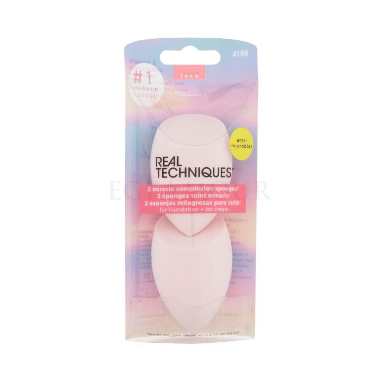 Real Techniques Miracle Complexion Sponge Summer Haze Aplikator dla kobiet 2 szt